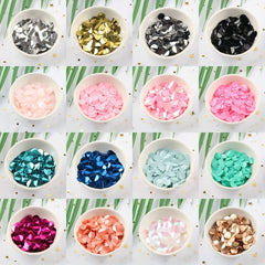 300pc PVC Bulk Sequins DIY Sequins For Crafts 10mm Sequin Set