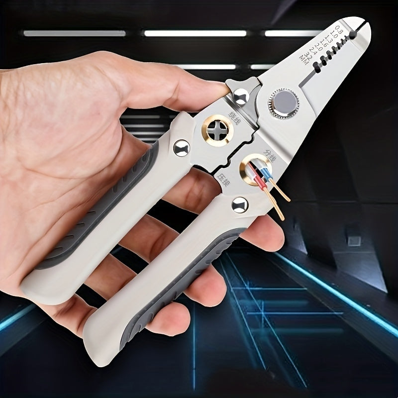 Electrician Pliers Wire Stripper Cutter Tool Stainless Steel