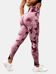 Tie Dye Yoga Pants High Stretch Leggings Women's Activewear