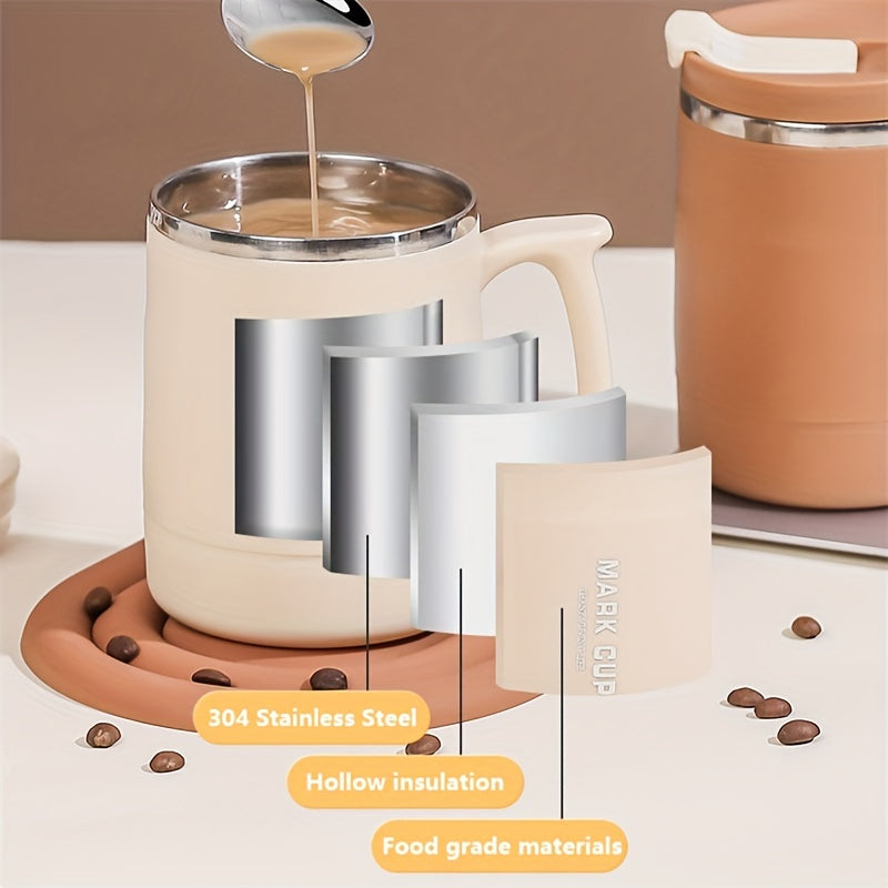 Stainless Steel Soup Cup 17oz w/ Spoon & Lid