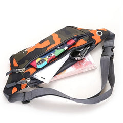 Men's Waterproof Waist Bag for Outdoor Sports