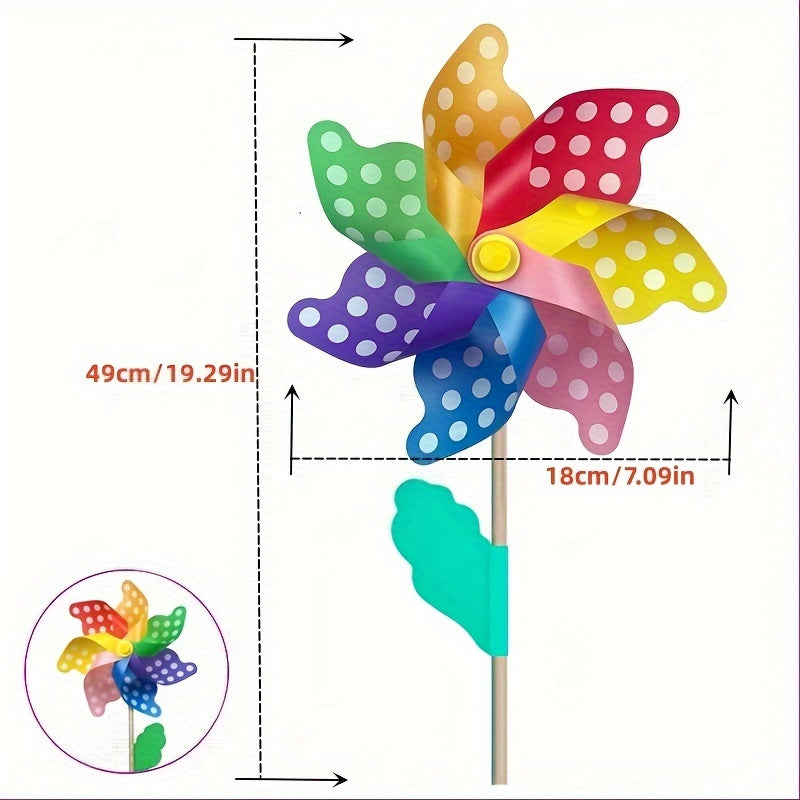 DIY Windmill Toy Rotation Outdoor Classic Toy Garden Decoration