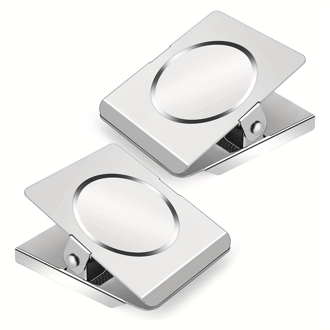 2pcs Large Magnetic Clips Heavy Refrigerator Magnet Clips