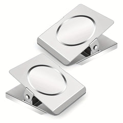 2pcs Large Magnetic Clips Heavy Refrigerator Magnet Clips