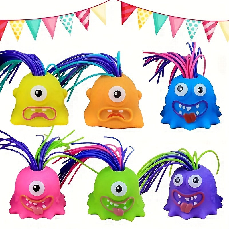 Teeth Pulling Hair Will Scream Toy Stress Reliever