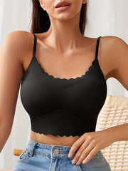 Solid Push Up Bra Seamless Wireless Everyday Bra Women's Lingerie