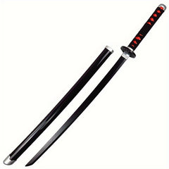 Katana Anime Sword Samurai Cosplay Sword & Red Wooden Sword Toy