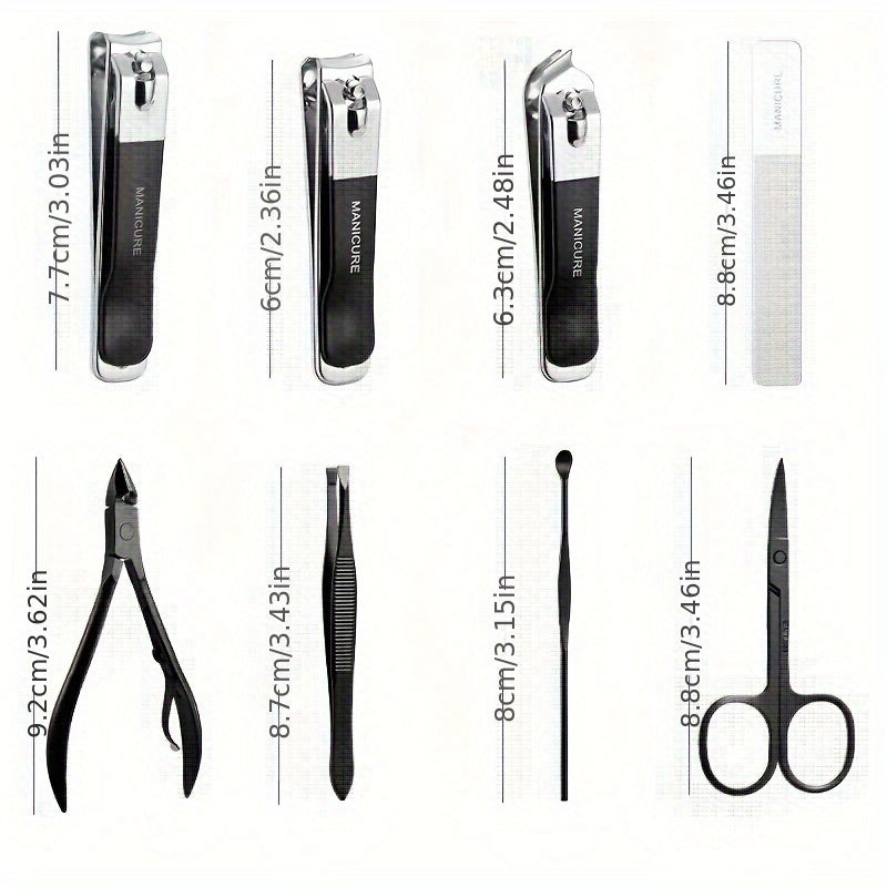 18-Piece Nail Clipper Set for Women Men XX9195
