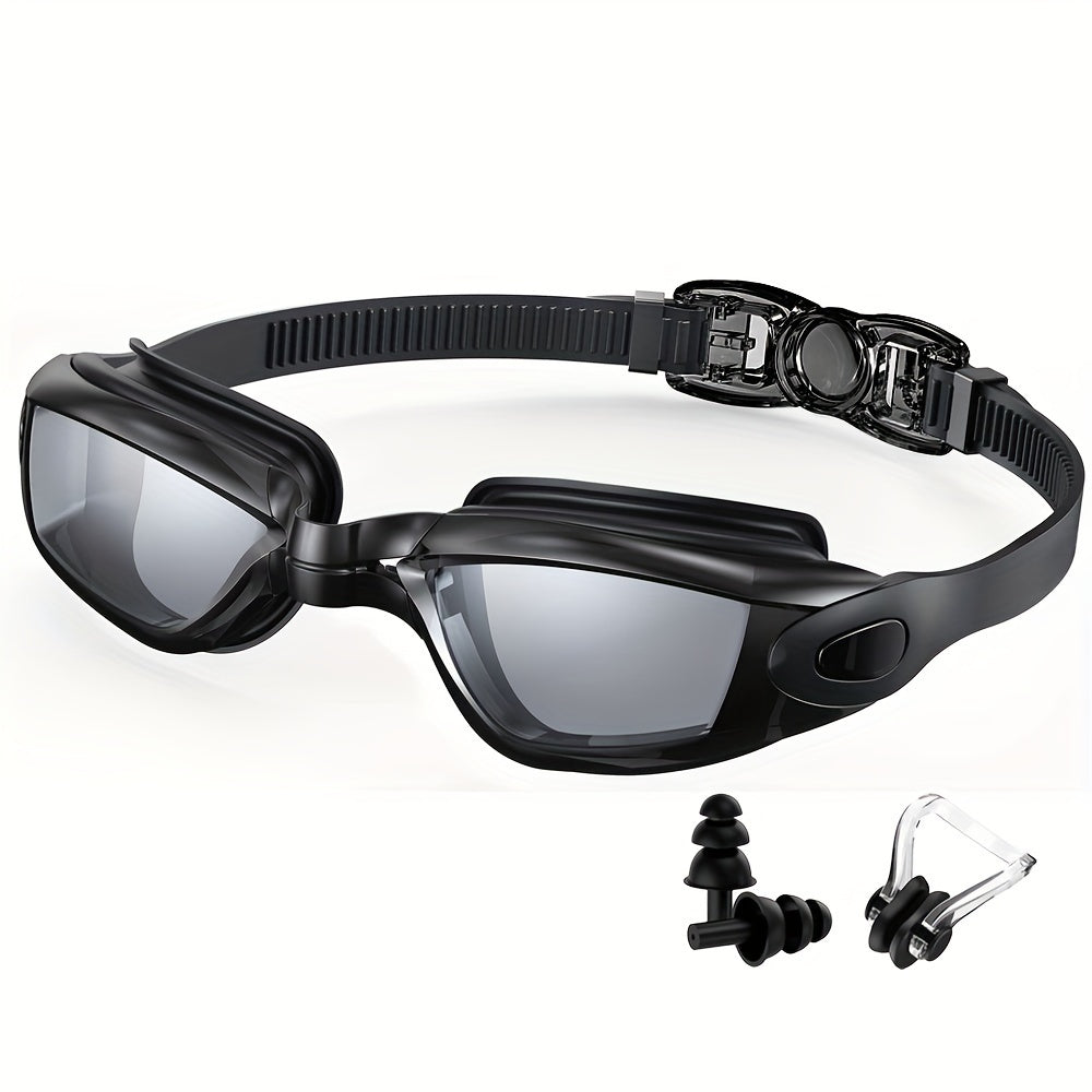 Anti Fog UV Protection Swimming Goggles Adjustable Swim Eyewear