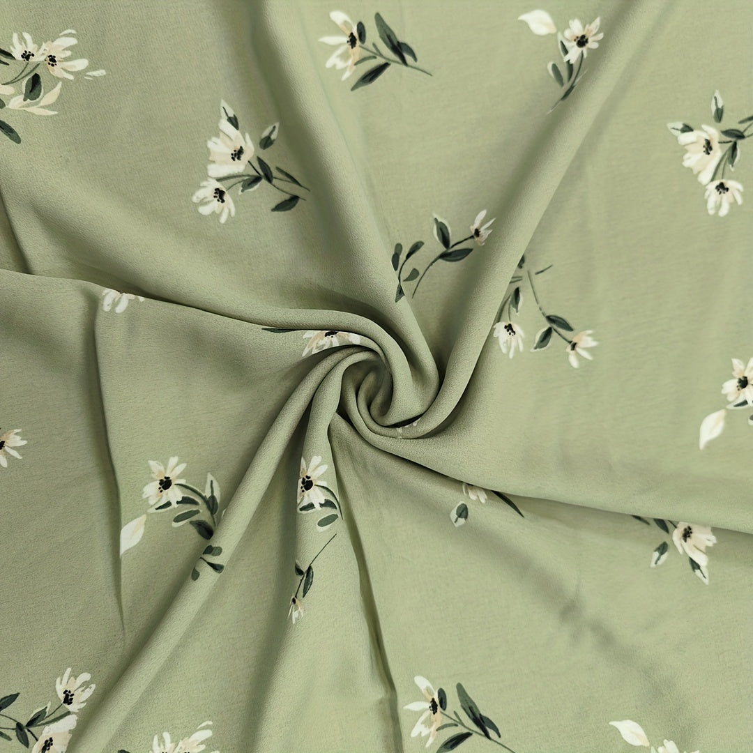 1yd Chiffon Fabric DIY Clothing Pants Dress Fabric artificial Cutting Size