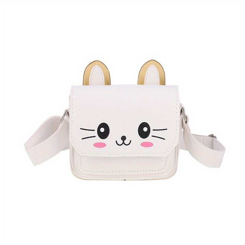 Kids Cartoon Rabbit Shoulder Bag Girls Coin Purse Handbag Wallet