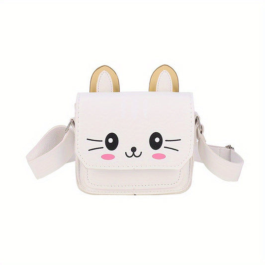 Kids Cartoon Rabbit Shoulder Bag Girls Coin Purse Handbag Wallet
