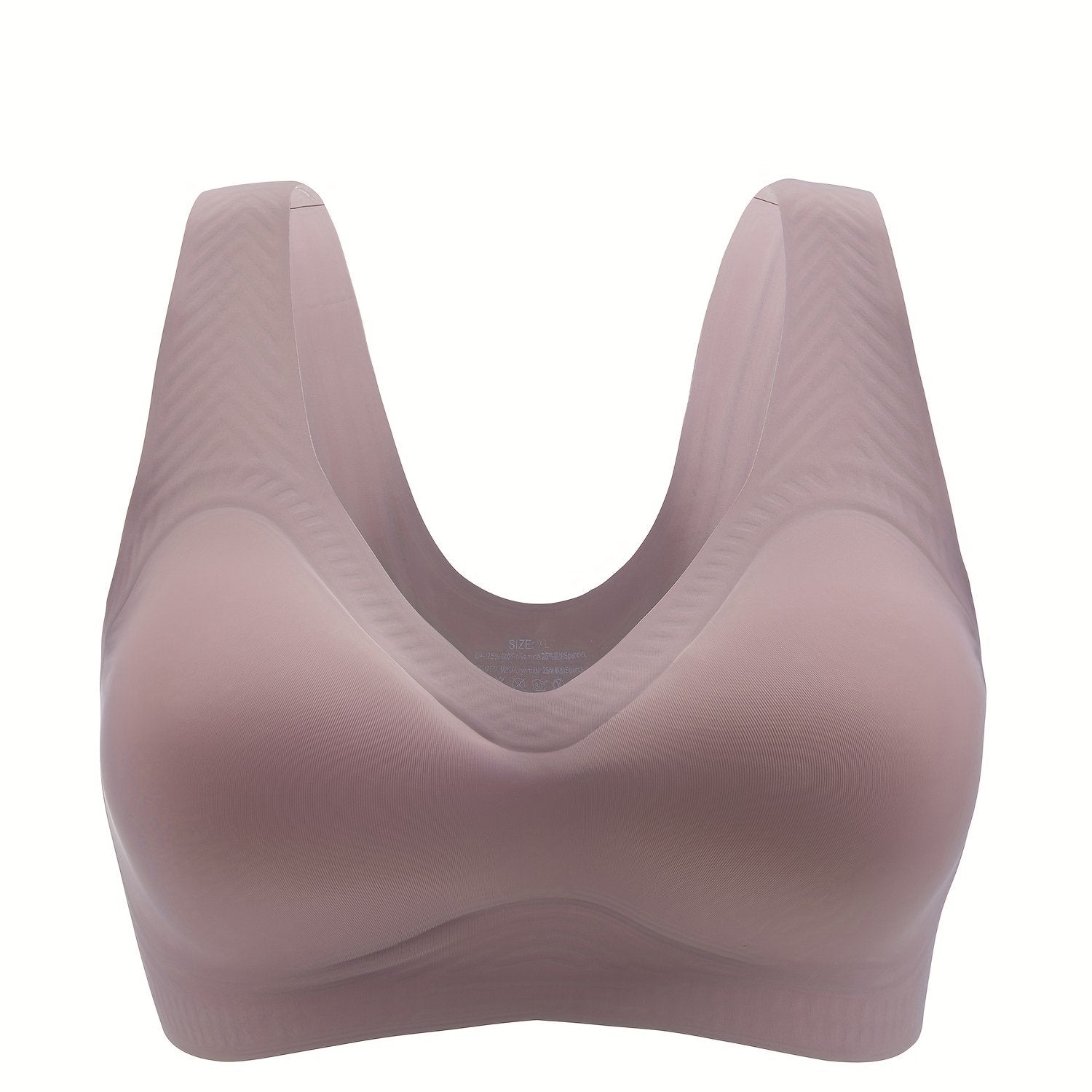 Plus Size Seamless Wireless Yoga Fitness Bra