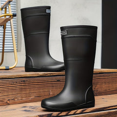 Women's Waterproof Non slip Rain Boots Comfortable High Tube Outdoor Rain Boots