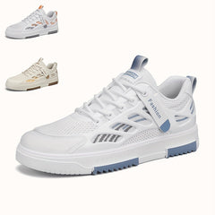 Men's Lace-up Mesh Sneakers with Good Grip