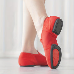 Women's Soft Sole Canvas Dance Shoes for Sports Performance