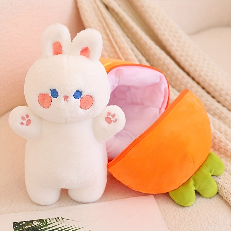 Transfiguration Rabbit Strawberry Pig Doll Plush Toy