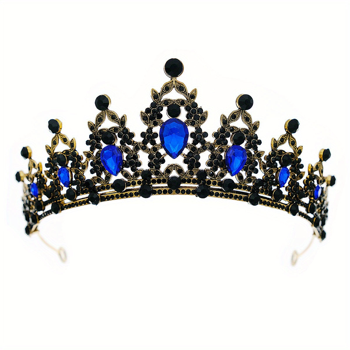 Rhinestone Crown Headband Tiara Hair Accessory Women
