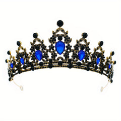 Rhinestone Crown Headband Tiara Hair Accessory Women