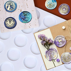 Wax Sealing Mat Silicone Mold for Letters Sealing DIY Craft