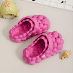 Girls Breathable House Shoes Lightweight Anti Slip Clogs All Seasons