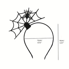 Halloween Spider Web Headband Party Hair Accessories