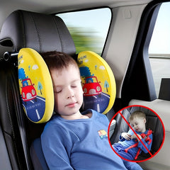 Car Headrest Neck Pillow Memory Foam Car Pillow Cartoon Children's Sleeping