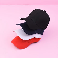 Kids Solid Baseball Cap Outdoor Sports Boys And Girls