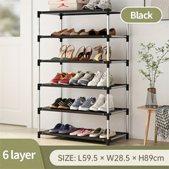 Shoe Storage Rack Household Layer Shoe Rack Large Capacity Space Saving Shoe