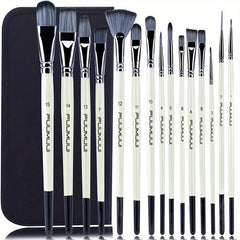 15pcs Paint Brushes Acrylic Watercolor Gouache Christmas Halloween