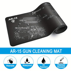 Gun Cleaning Pad Absorbent Waterproof Durable Protects Surfaces