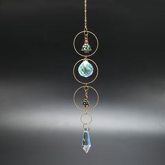 Christmas Crystal Hanging Decoration Artificial Crystal Decor