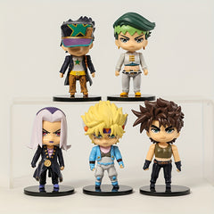 5pcs Anime Figure Model Toys Q Version Dolls Christmas Birthday Gift