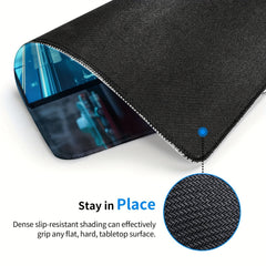 Square Mouse Pad 20x24cm Home Office Rubber Seam Border Slide Mouse Pad