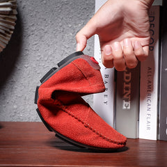 Men's Custom Loafer Shoes Stitching Durable Slip On Moccasins