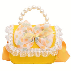 Mini Crossbody Bag Lace Handbag for Girls