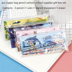 Stationery Gift Set Zipper Bag Pencil