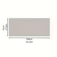 Soft Solid Bath Towel Water Absorbent 27x55in