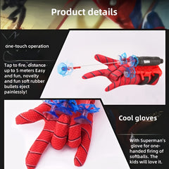 Spider Web Launcher Gloves for Fun Interactive Party Game