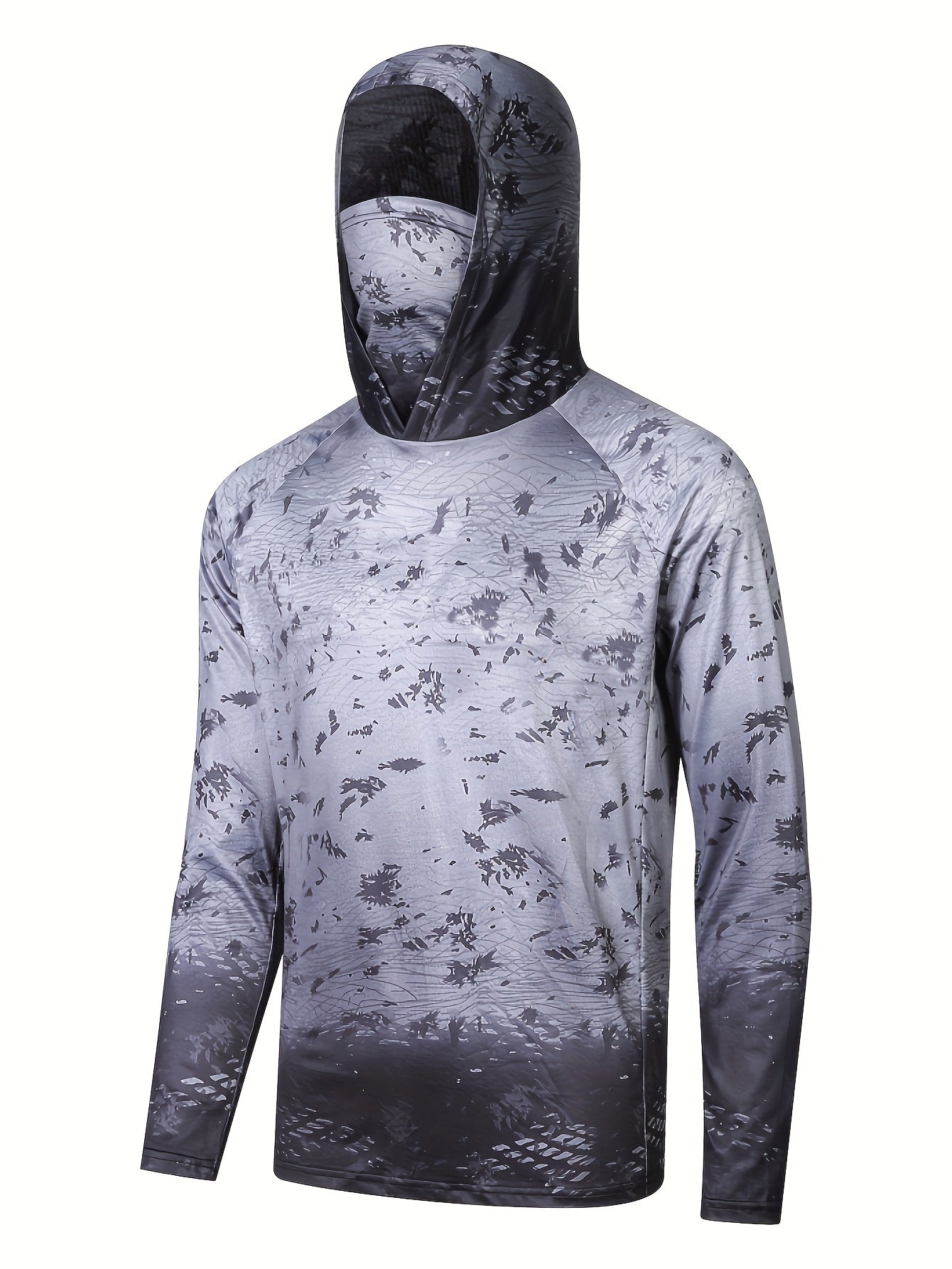 Men's UPF 50 Sun Protection Hoodie Long Sleeve Quick Dry Tops