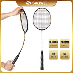 Dragon Pattern Carbon Fiber Badminton Racket 10 89 12 7KG Tens
