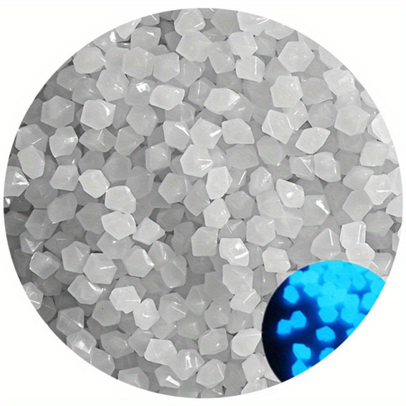 50-100pcs Luminous Aquarium Stones Fish Tank Outdoor Pebbles Decoration