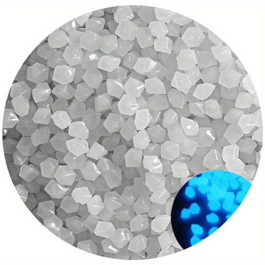 50-100pcs Luminous Aquarium Stones Fish Tank Outdoor Pebbles Decoration