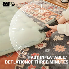 Ultralight TPU Compact Backpacking Inflatable Sleeping Mat Pad