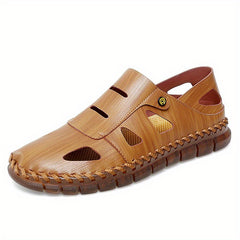 Men's Hollow Out Sandals Non Slip Beach Shoes Summer