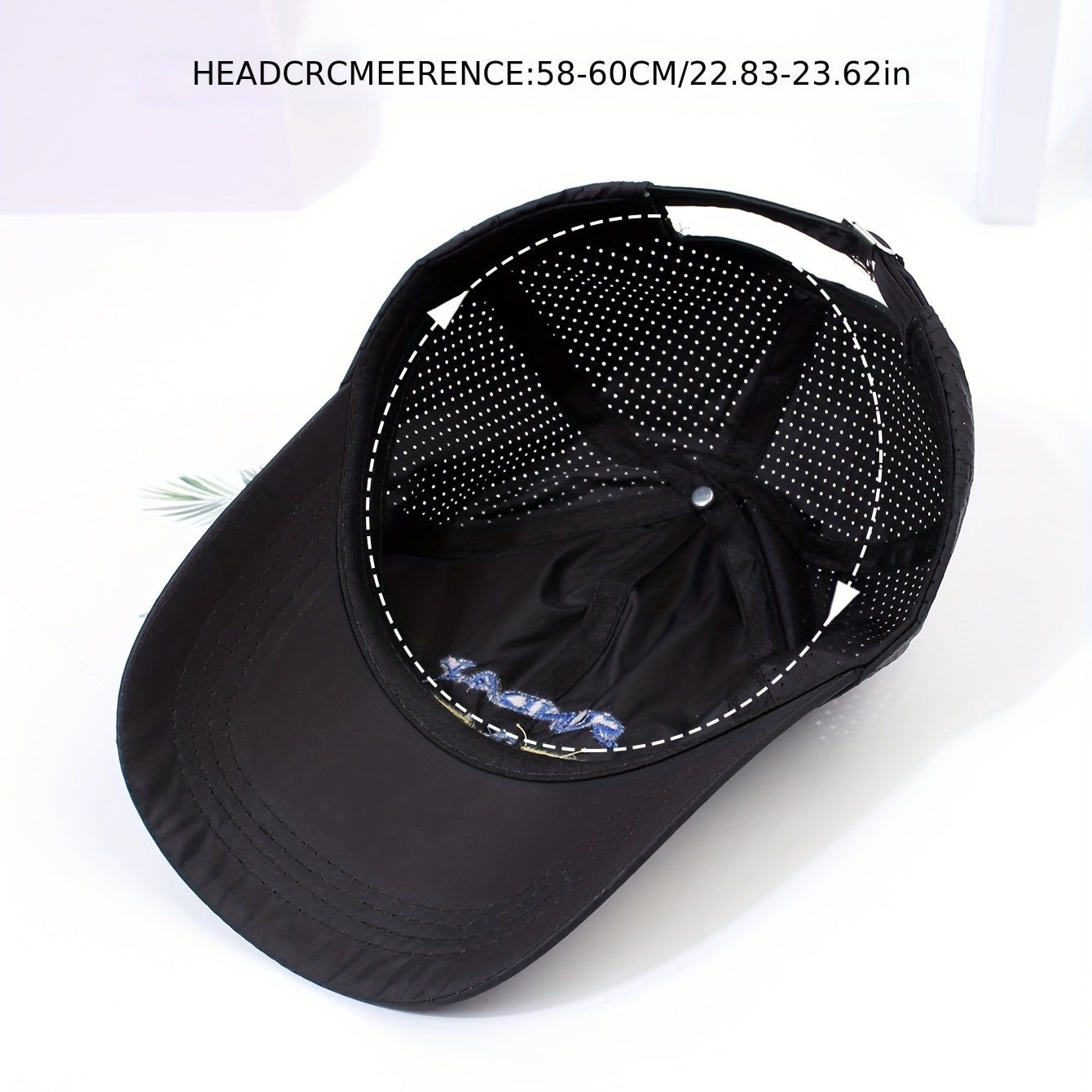 Sunday 7th Embroidery Baseball Cap Mesh Breathable Summer Dad Hat