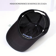 Sunday 7th Embroidery Baseball Cap Mesh Breathable Summer Dad Hat