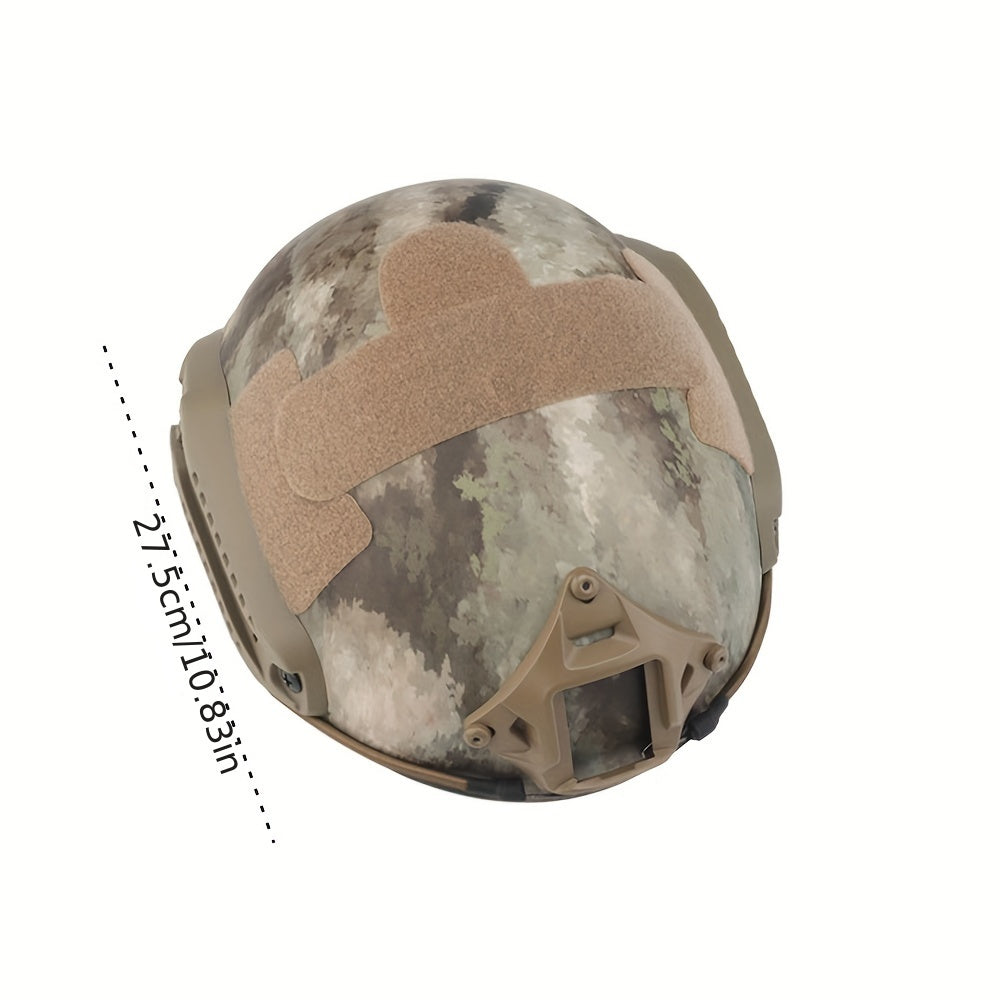 Outdoor Helmet Cover Camouflage Hole Design