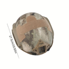 Outdoor Helmet Cover Camouflage Hole Design