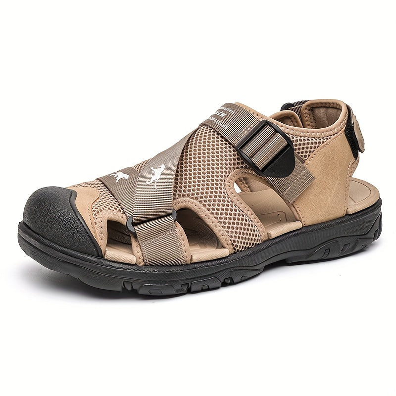 Men's Adjustable Strap Hiking Sandals Non Slip Beach Shoes